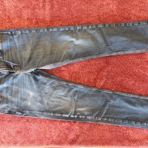 Abercrombie & Fitch Men's Dark Blue Skinny Jeans